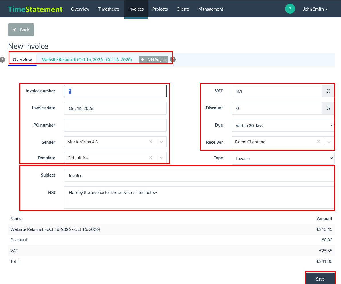 How do I create invoices and record payments?