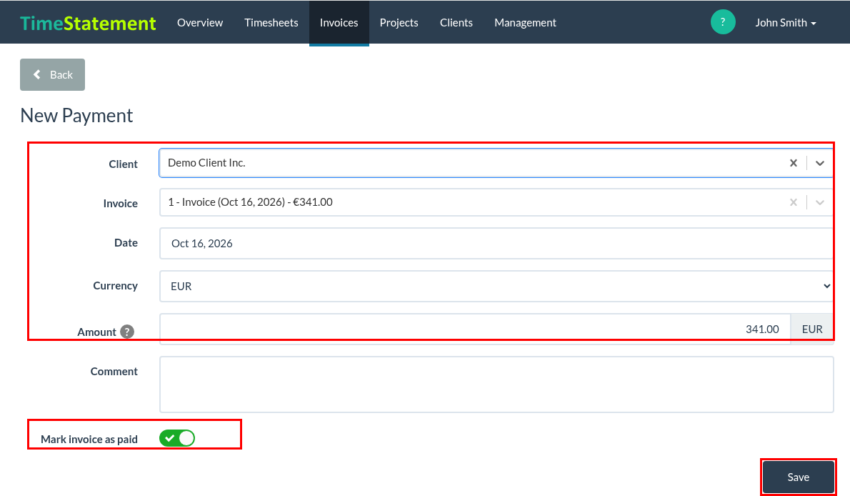 How do I create invoices and record payments?